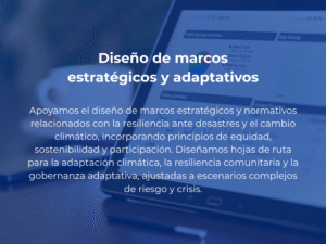 Diseño de marcos estratégicos y adaptativos
