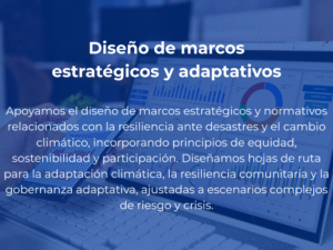 Diseño de marcos estratégicos y adaptativos