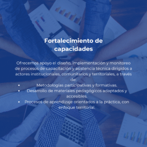 Fortalecimiento de capacidades