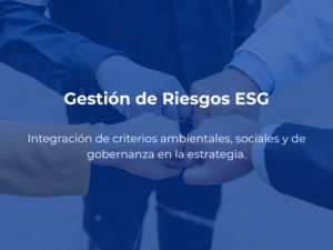 Gestión de Riesgos ESG