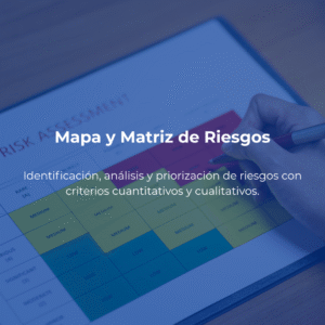 Mapa y Matriz de Riesgos
